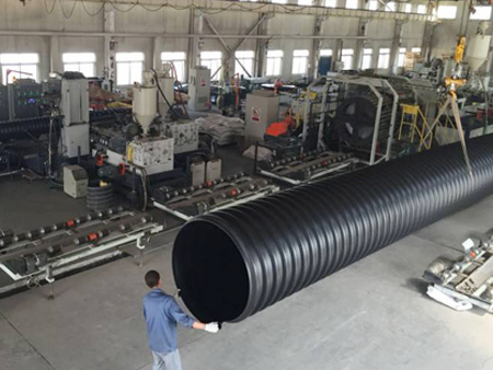 鋼帶增強(qiáng)聚乙烯螺旋波紋管廠家